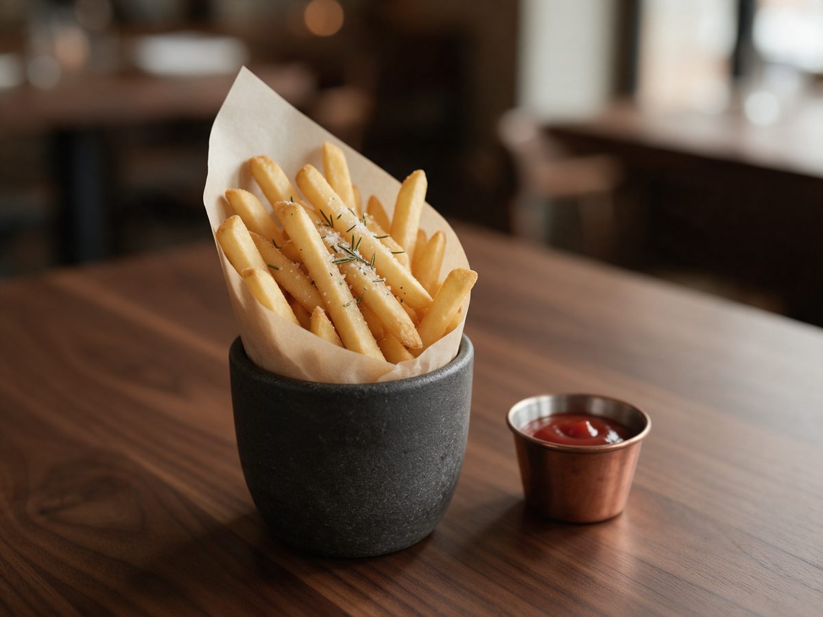 Hand-cut fries