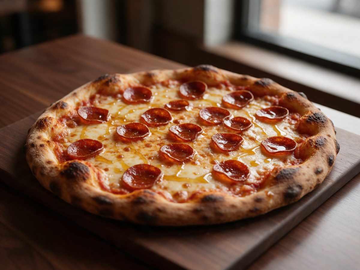 Pepperoni & hot honey