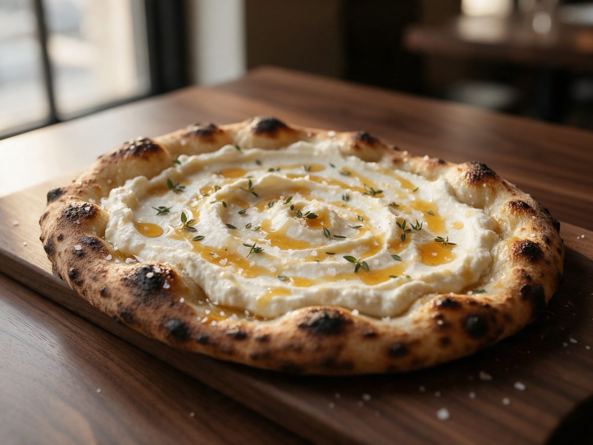 Wood-fired flatbread